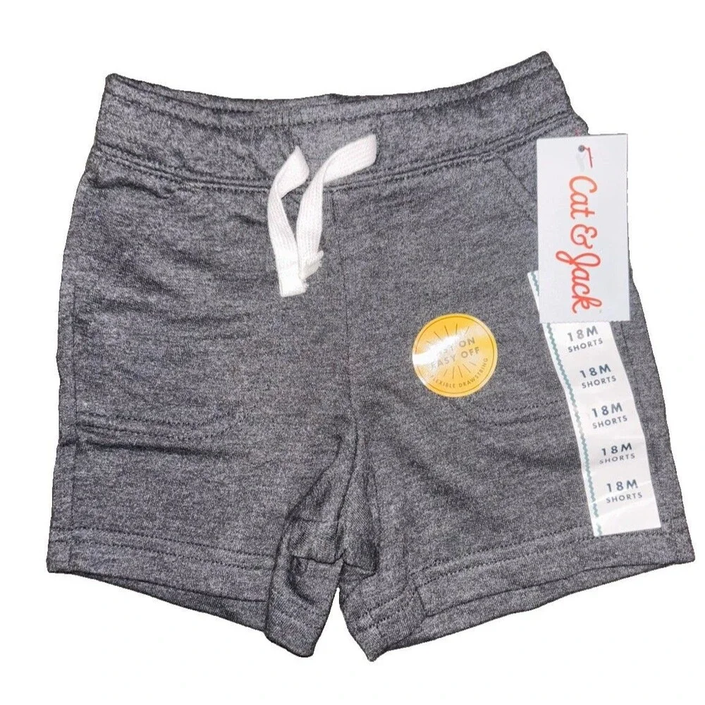 Cat & Jack Boy’s 18M Summer 4pc Clothing Lot NWT Tees Shorts